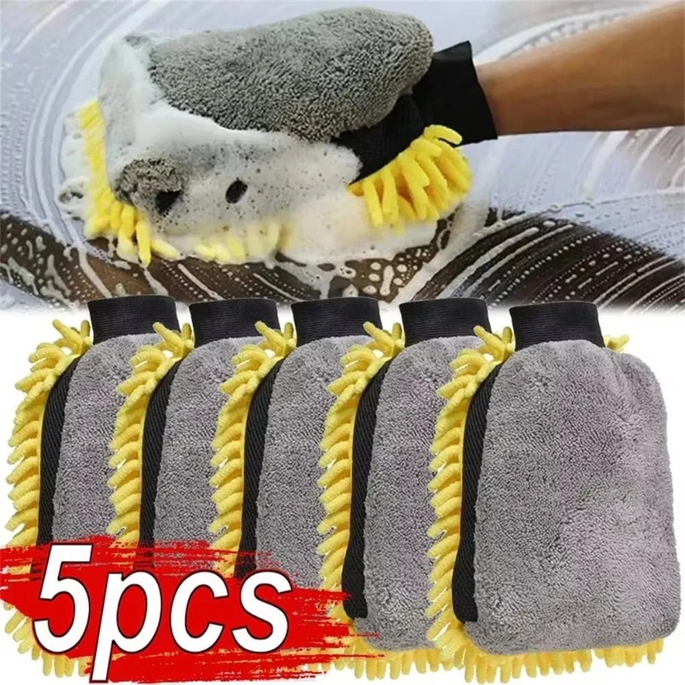 Detailing Brush Set - Gants de lavage de voiture imperméables