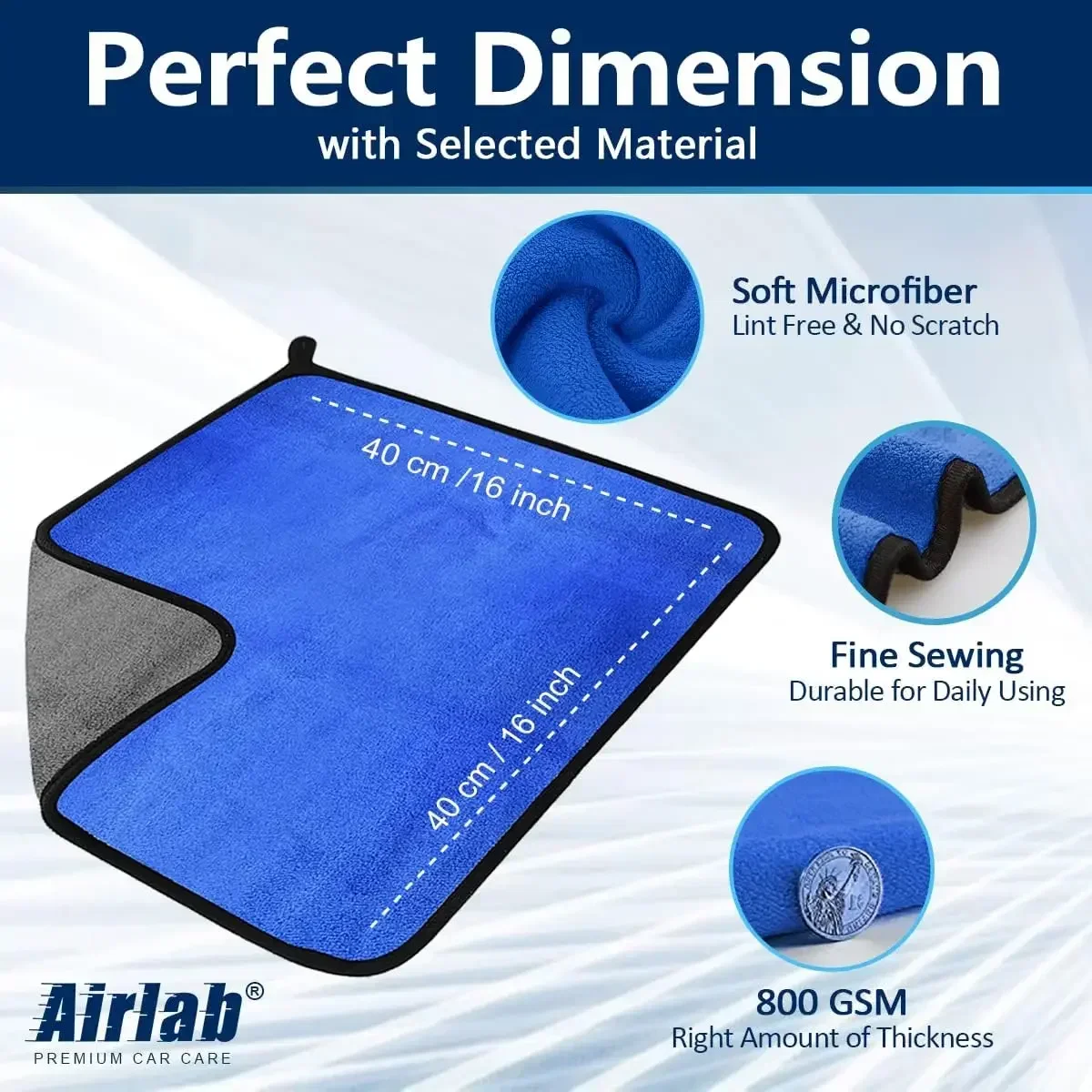 Serviette de nettoyage en micr - Microfiber Towel Detailing avis et prix