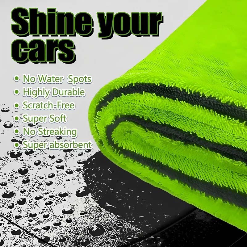 1PC Serviette de séchage autom - Microfiber Towel Detailing avis et prix